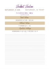 2026 Set-Apart DAILY Planner