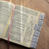 Old And New Testament Colouring Bible Indexing Tabs