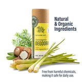 Botanik Natural Deodorant Lemongrass 50g