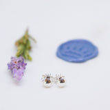 Pomegranate Studs