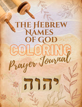 The Hebrew Names of God Coloring Prayer Journal
