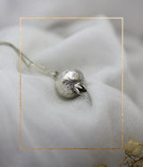 Pure Heart Pomegranate Pendant Hollow 10mm