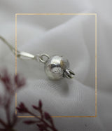 Pure Heart Pomegranate Pendant Hollow 10mm