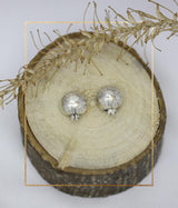 Pure Heart Pomegranate Stud Earrings