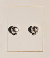 Pure Heart Pomegranate Stud Earrings