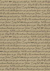 Atavah Priestly Blessing Wrapping Paper