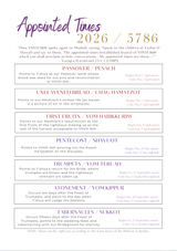 2026 Set-Apart WEEKLY Planner