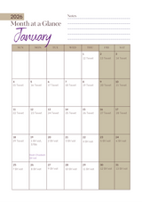 2026 Set-Apart WEEKLY Planner