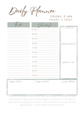 2025 Set Apart DAILY Planner