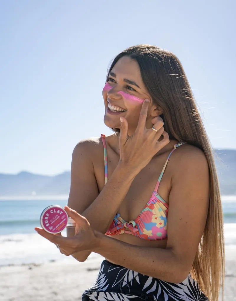 Surf Clay Pink SPF50+ Mineral Sunscreen 50g