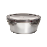 Stainless Steel Round Container 600ml