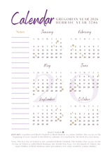 2026 Set-Apart WEEKLY Planner