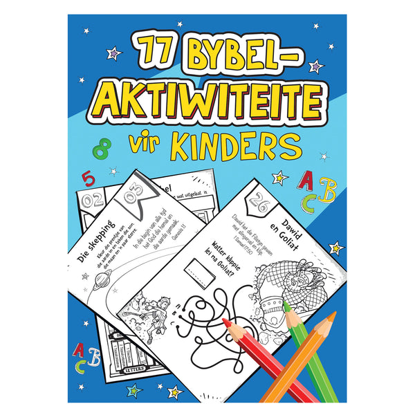 77 Bybelaktiwiteite Vir Kinders (Sagteband)