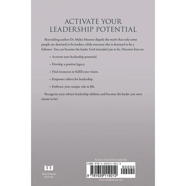 Dr. Myles Munroe - Becoming A Leader, Expanded Edition