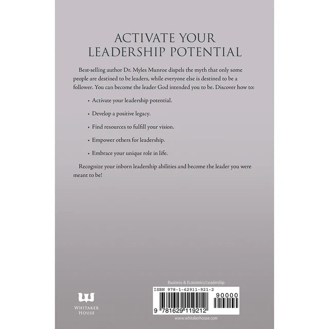 Dr. Myles Munroe - Becoming A Leader, Expanded Edition