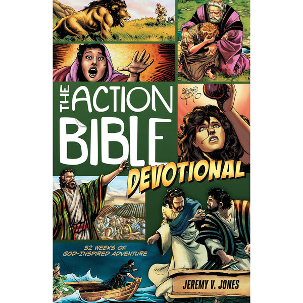 The Action Bible Devotional (Paperback)