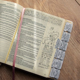 Old And New Testament Colouring Bible Indexing Tabs