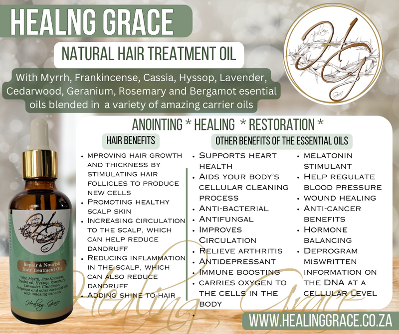 Natural Repair & Nourish Hair Treatment Oil