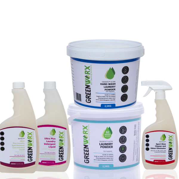 Green Worx Laundry 4 Pack Starter Kit