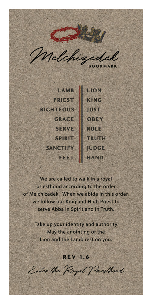 Atavah Melchizedek Bookmark