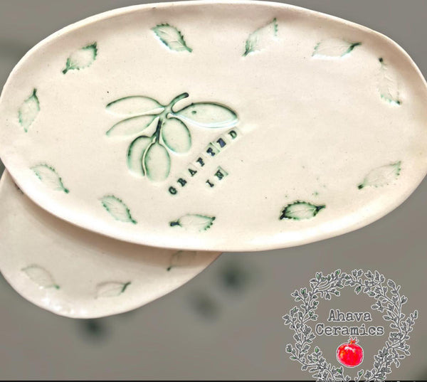 Ahava Ceramics - Grafted in Ceramic Platter