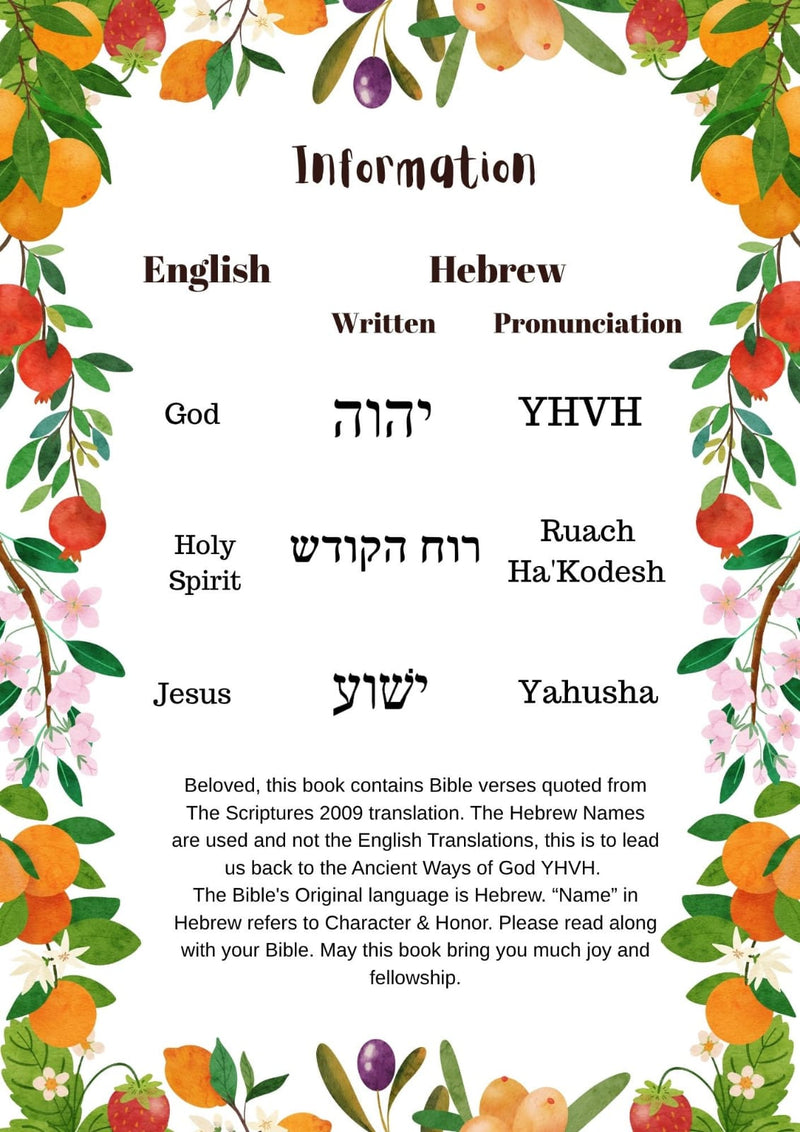 Light of the World Series - Fruits of The Bible / Vrugte van die Bybel