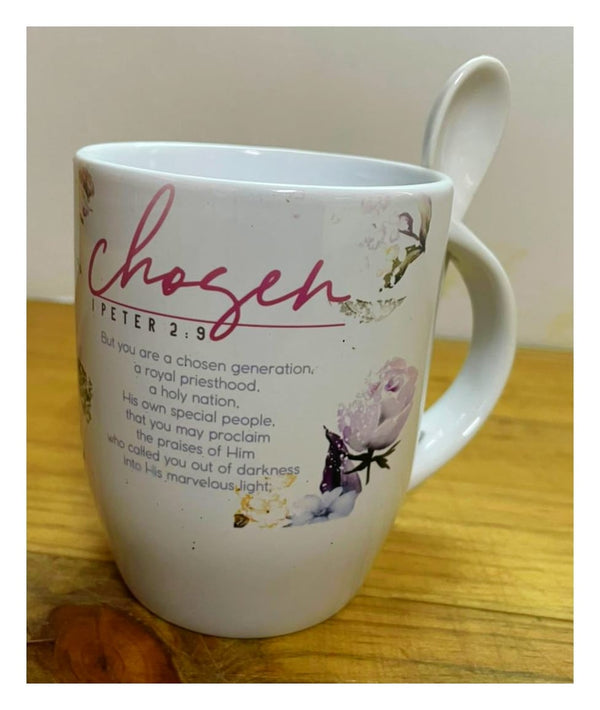 Mug with Spoon - 325ml