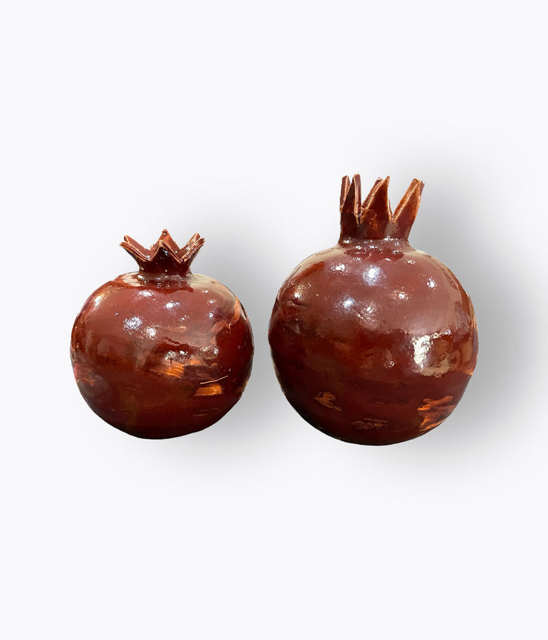 Extra Large Ceramic Pomegranates