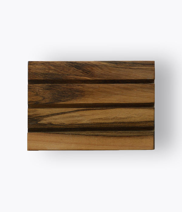 Atavah Iron Wood Soap Holder - Rectangular Flat