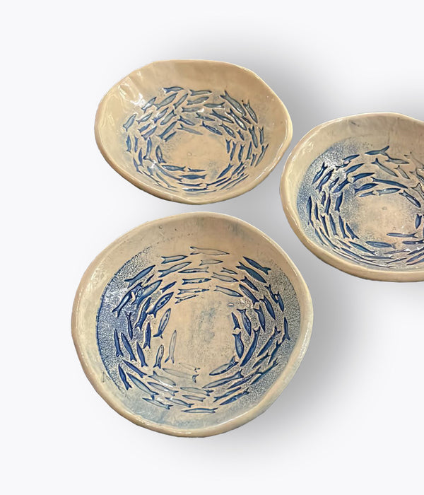 Ahava Ceramics - Fishers Of Men Ceramic Bowl
