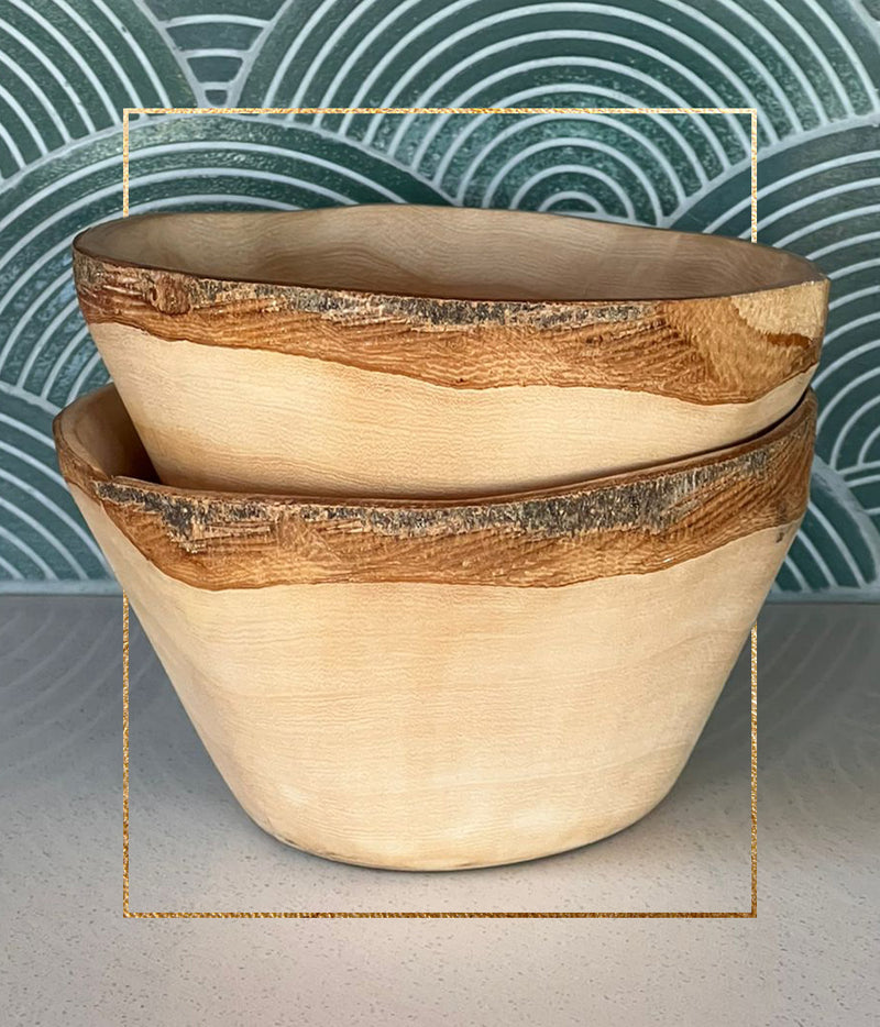 Wooden Décor Bowls