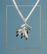 Pure Heart Jewellery - Silver Olive Pendant & Chain