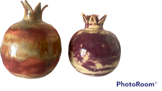 Ahava Ceramics - Extra Large Ceramic Pomegranates