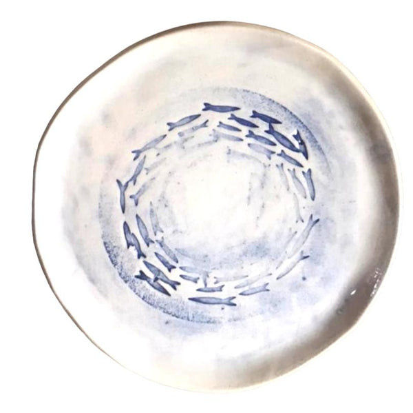 Ahava Ceramics - Fishers Of Men 15cm Ceramic Plate